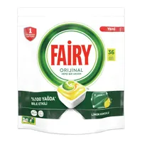 Fairy Orijinal Limon Bulaşık Makinesi Kapsülü 36'lı