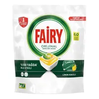 Fairy Orijinal Limon Bulaşık Makinesi Kapsülü 60'lı