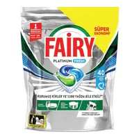 Fairy Platinum Fresh Bulaşık Makinesi Kapsülü 40'lı