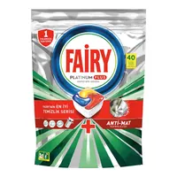 Fairy Platinum Plus Bulaşık Makinesi Kapsülü 40'lı