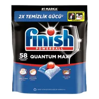 Finish Quantum Max Bulaşık Makinesi Tableti 58'li