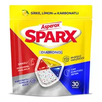 Asperox Sparx Diamond Bulaşık Makinesi Kapsülü 30'lu