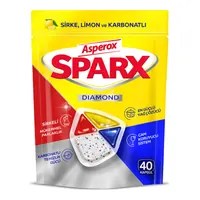 Asperox Sparx Diamond Bulaşık Makinesi Kapsülü 40'lı