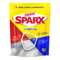 Asperox Sparx Diamond Bulaşık Makinesi Kapsülü 50'li
