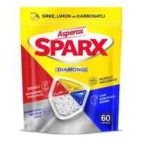 Asperox Sparx Diamond Bulaşık Makinesi Kapsülü 60'lı