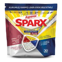 Asperox Sparx Diamond Plus Bulaşık Makinesi Kapsülü 30'lu