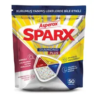 Asperox Sparx Diamond Plus Bulaşık Makinesi Kapsülü 50'li