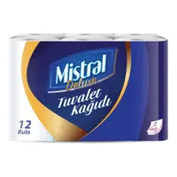 Mistral 3 Katlı Tuvalet Kağıdı 12'li