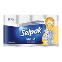 Selpak 3 Katlı Yağ Emici Kağıt Havlu 8'li