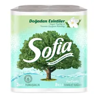Sofia Parfümlü Tuvalet Kağıdı 3 Katlı 8'li