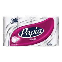 Papia İpek Özlü 3 Katlı Kağıt Havlu 8'li