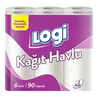 Logi Kağıt Havlu 2 Katlı 6'lı