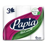 Papia Biocare Kağıt Havlu 3 Katlı 6'lı