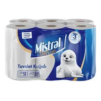 Mistral 3 Katlı Tuvalet Kağıdı 12'li