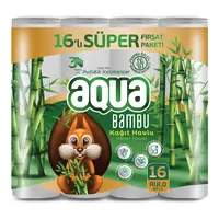 Aqua Bambu 3 Katlı Kağıt Havlu 16'lı