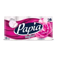 Papia Egzotik 3 Katlı Tuvalet Kağıdı 16'lı
