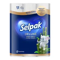 Selpak Deluxe Bambu Katkılı Havlu 12'li