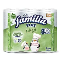 Familia Plus Natural Havlu 6'lı