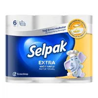 Selpak Havlu Extra Yağ Emici 6'lı