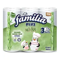 Familia Havlu Plus Natural Havlu 6'lı